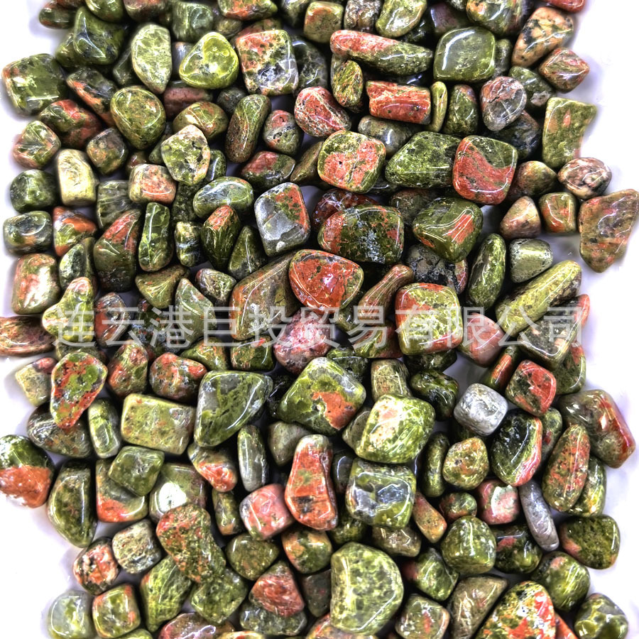 100 tipos de piedra triturada de 7 - 9mm cristal natural jade ágata espécimen de piedra preciosa marco de fotos transfronterizo mano suministro Amazon