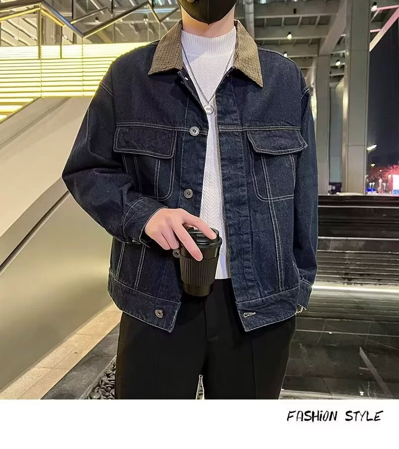 Пользовательская куртка в японском стиле, тренд японский, oversize