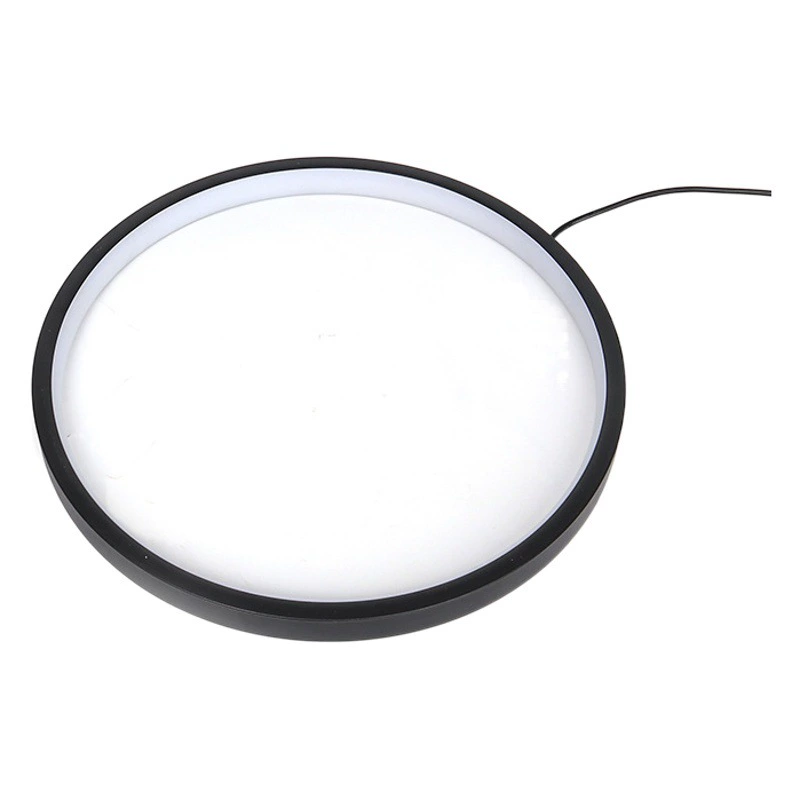 Светодиодная лампа, круг, украшения с проточной водой, светящийся фон, декоративная лампа, обратный поток, затемнение благовоний, аксессуары для рукоделия, шинуазри