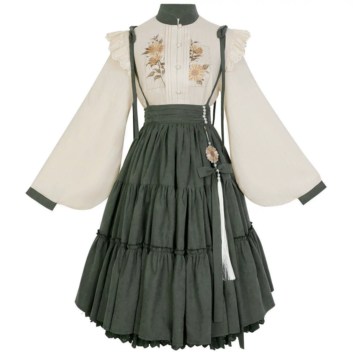 Genuine design Hanfu, set, Chinese style