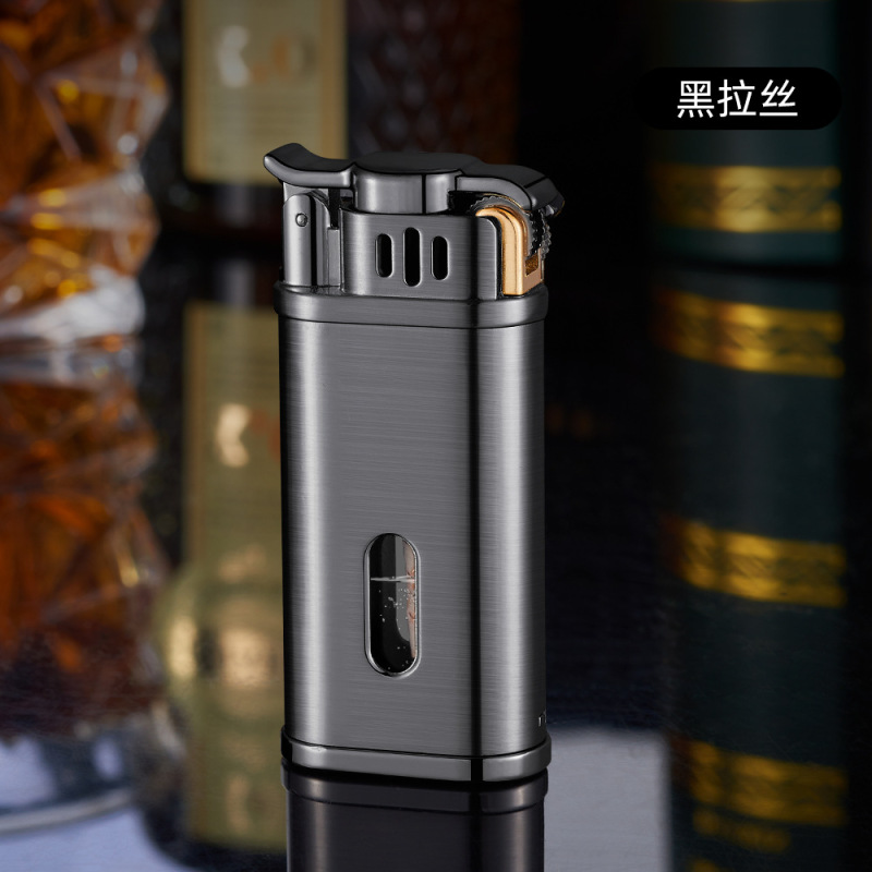 网红新款换弹油仓复古砂轮煤油打火机可视油仓送男朋友礼物个性潮|undefined