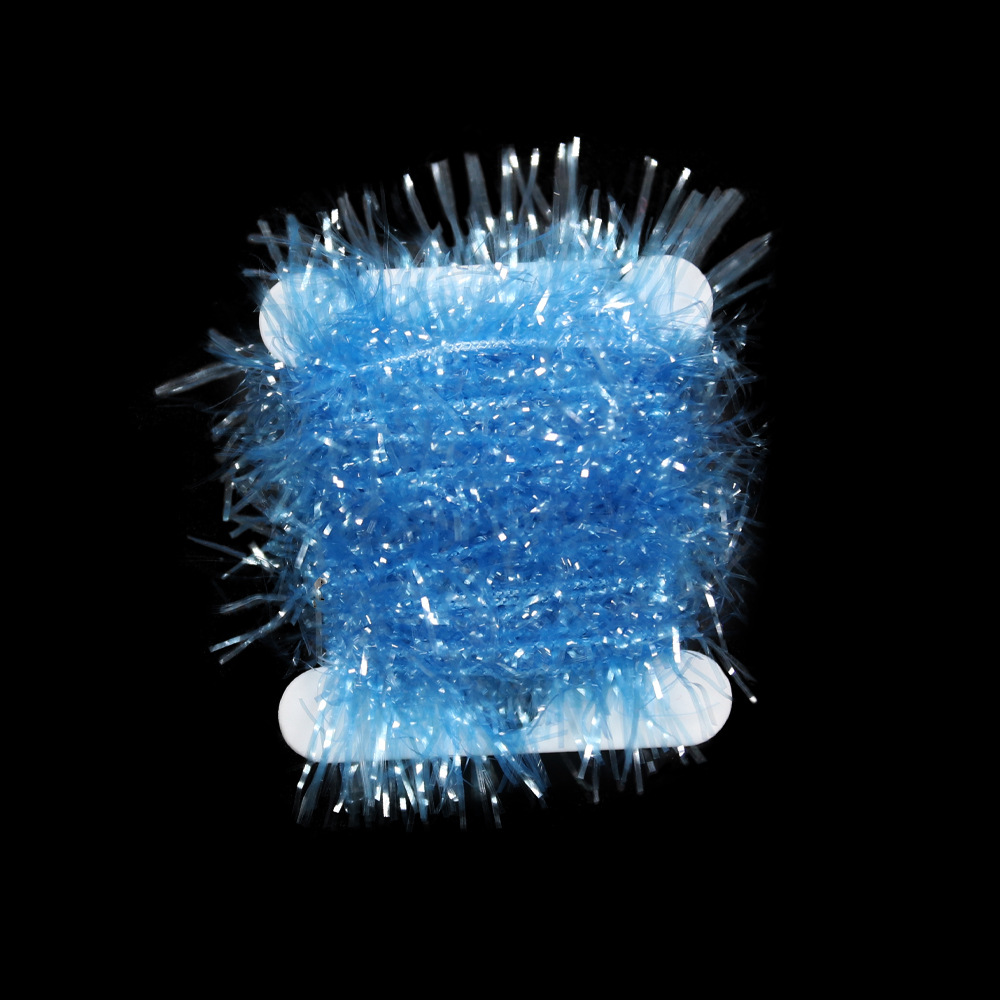 Luyafei mosca cebo material de unión unilateral línea de cristal bajo trucha cinturón decorativo lana gancho cebo línea de unión