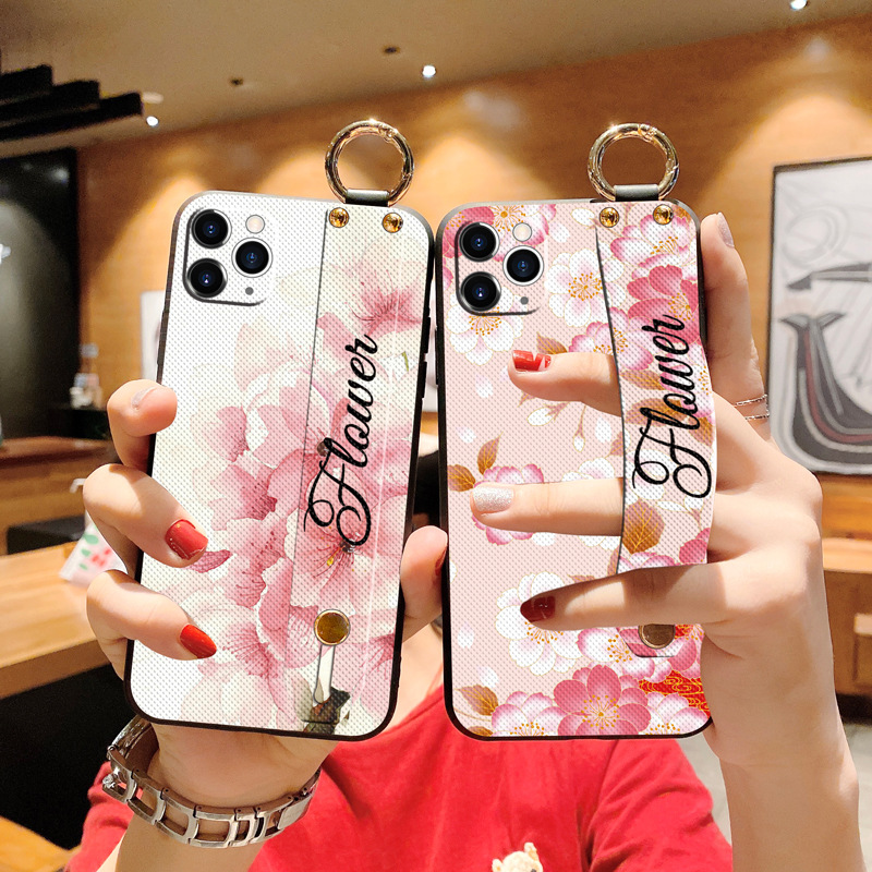 适用荣耀V40外贸9xPro 7a手腕带10 20青春 v30Pro浮雕TPU手机软壳