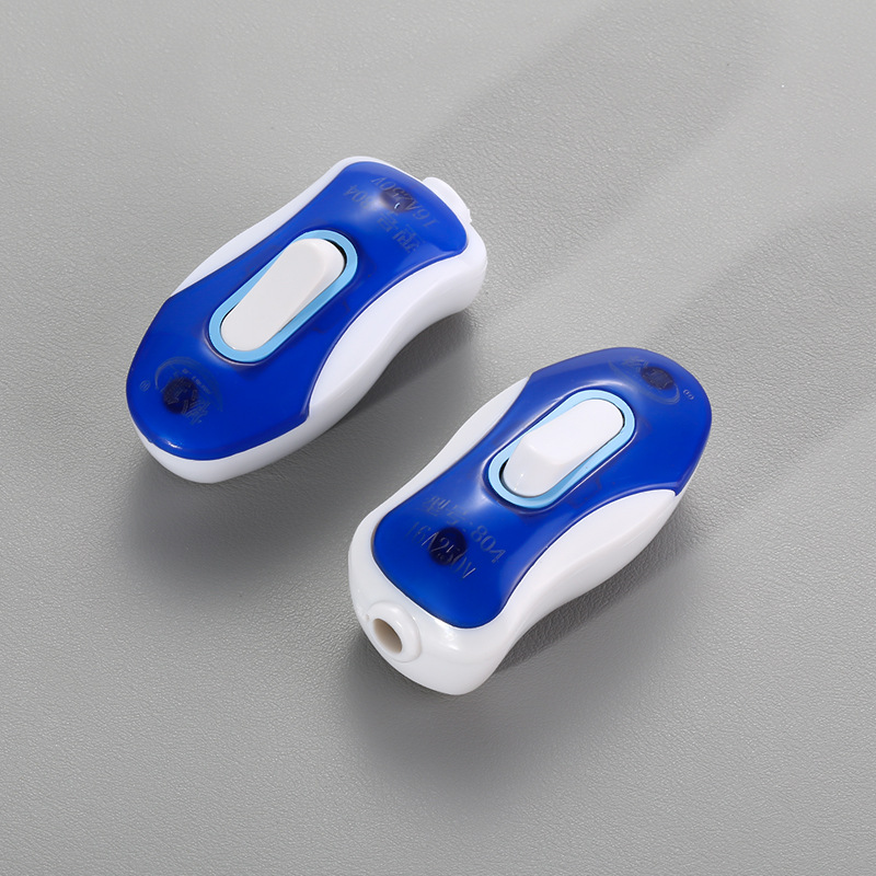 厂家批发家用床头接线开关 单控小翘板船型床头 手捏中途按钮开关