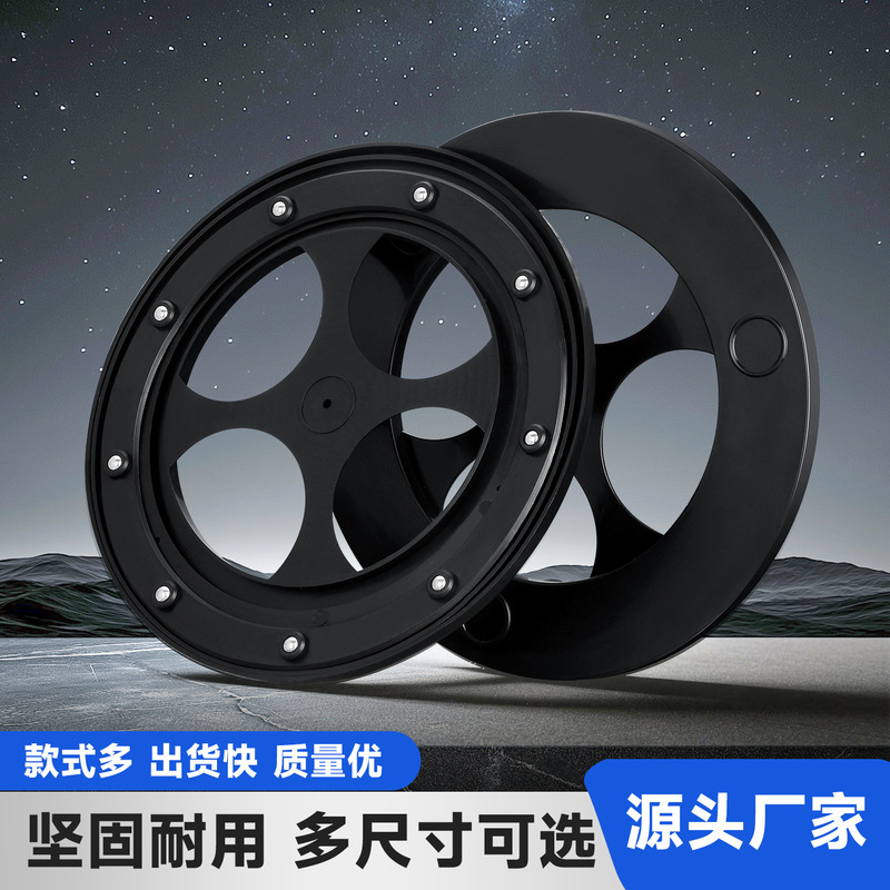 Furniture Plastic Turntable, Household Turntable, Black Ball Bearing Turntable, 7inch 9inch 11inch Display Cabinet Cake Shop Turntable Furniture Plastic Turntable, Household Turntable, Black Ball Bearing Turntable, 7inch 9inch 11inch Display Cabinet Cake Shop Turntable