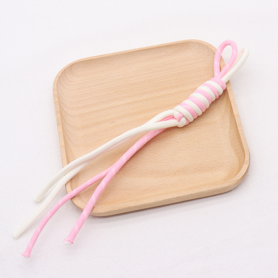 Nuevo paquete de doble hebra de nylon colgante Miumiu accesorios de cuerdas de peluche muñeca colgante tipo correa colgante