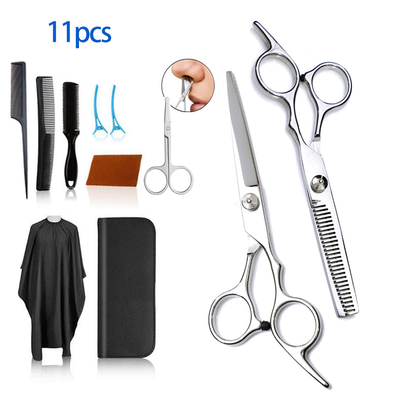 Cs: 흰색 나사 11 조각 코 털