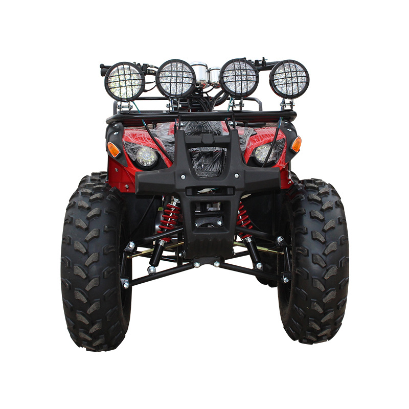 Gasolina todo terreno horizontal 125 motor pequeño toro de playa de transmisión de eje de motocicleta todoterreno de cuatro ruedas para adultos