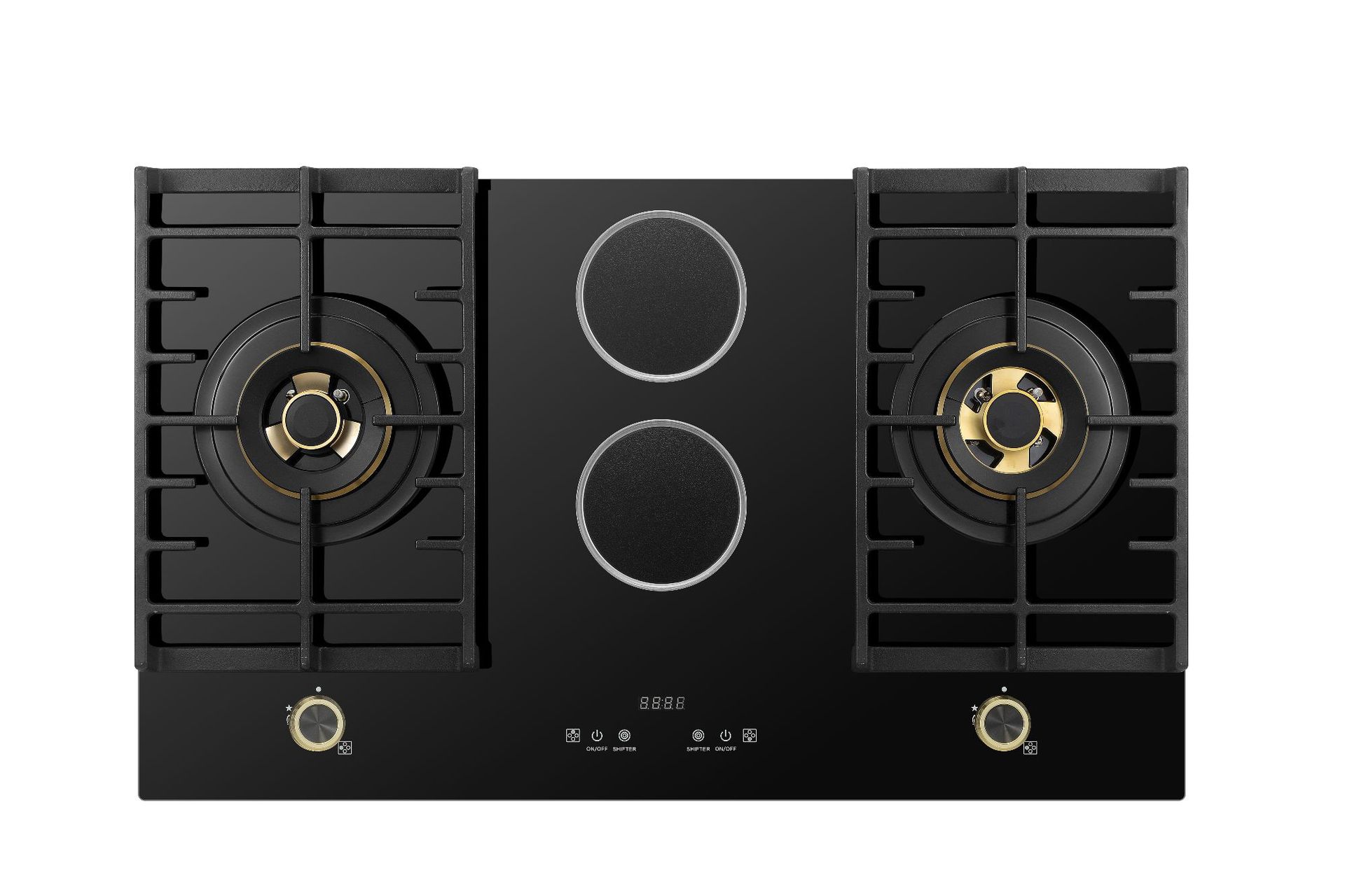 Comercio exterior cuatro cuatro ojos incrustados exportar estufas de gas domésticas estufas de gas estufas de acero incrustadas dos