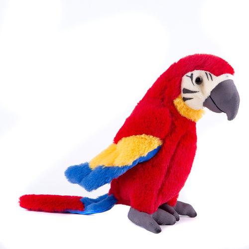 Cute Parrot Doll Simulation King Kong Bird Doll Plush Toy Creative Funny Ornament Children's Birthday Gift