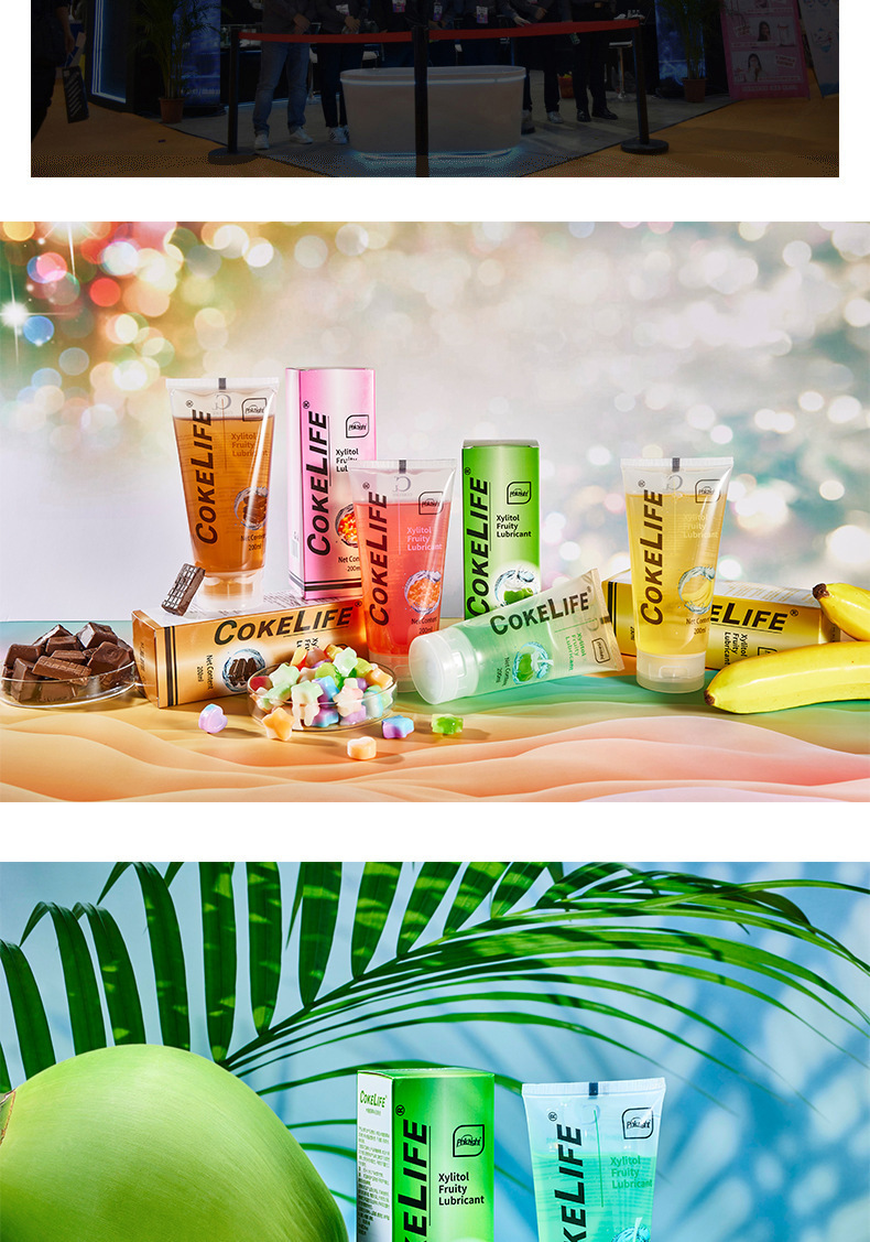 Fruchtiges, leckbares Leave-in-Gleitmittel. Sexuelle Gleitmittel für Erwachsene. Sexspielzeug für Erwachsene._voghion.com