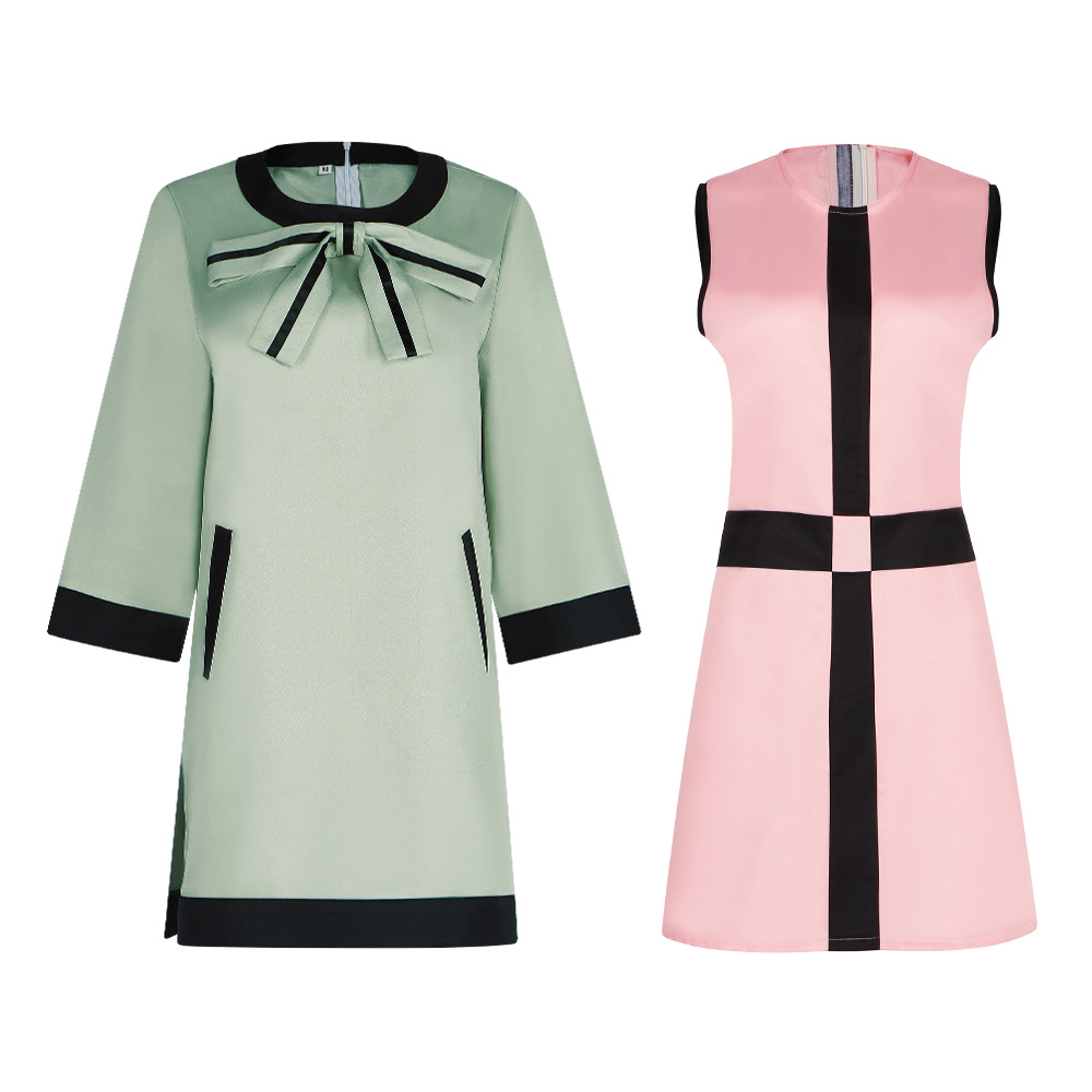 女王的棋局後翼棄兵cos服貝絲·哈蒙同款連衣裙cosplay舞台表演服