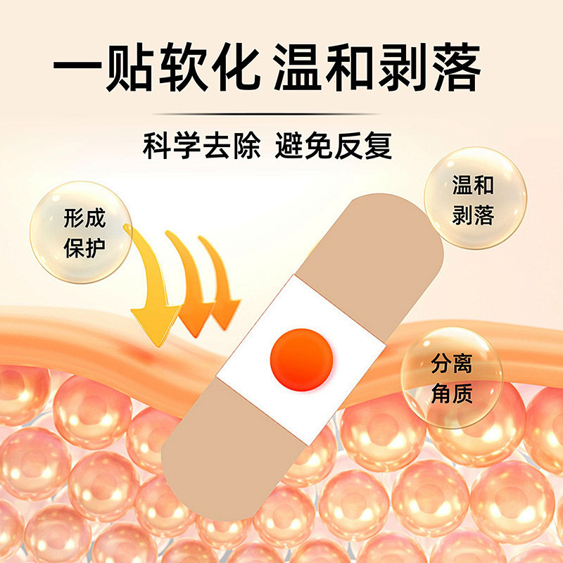 Lijun 鶏目パッチ、鶏目石膏、肉いぼ、角質、厚いキューティクル、フットケア、足裏、足|undefined