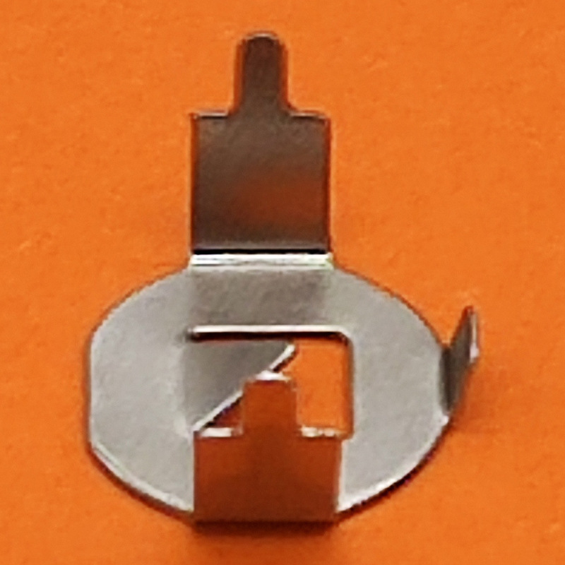 LR41纽扣电池电池扣 AG3直脚插件电池座 电池弹片电池夹电池片