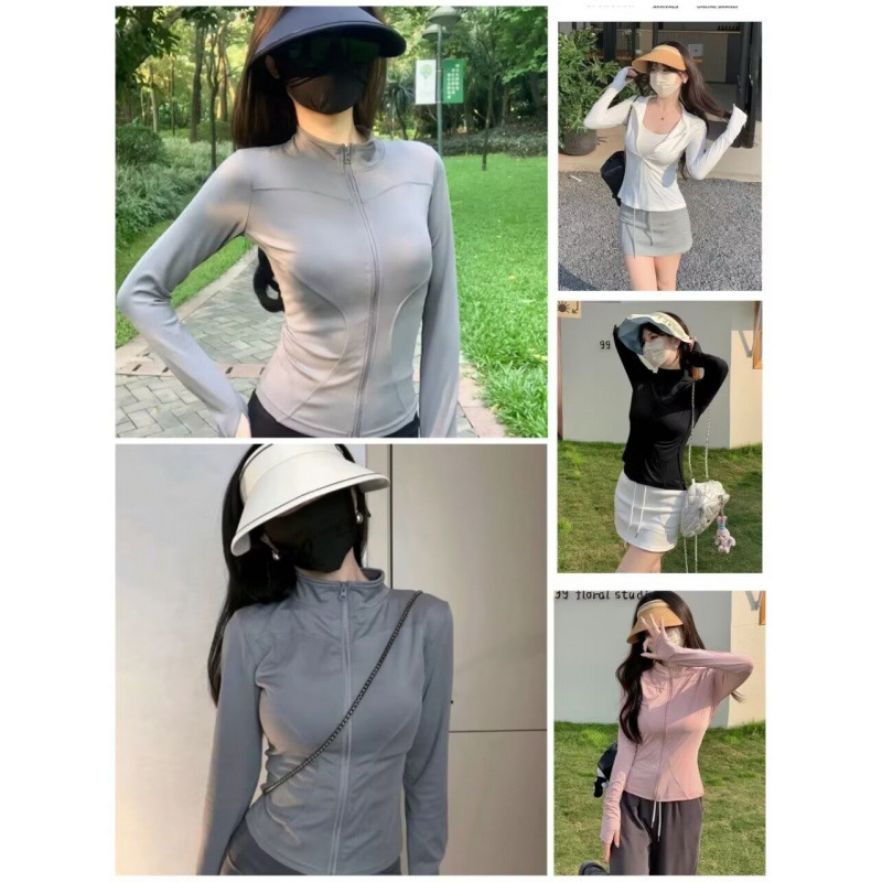Dropshipping cross-border ice silk sunscreen clothing for women, 2026 new summer UV protection loose and versatile sun protection clothing