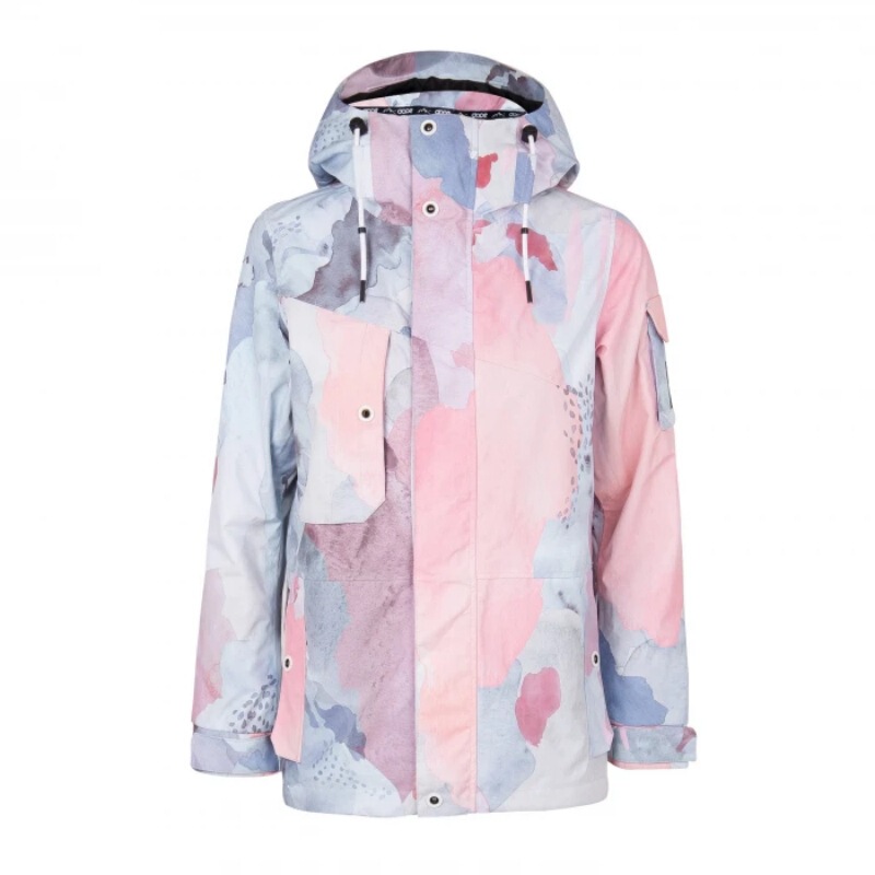 Customized Women's Snowboard Jacket Outdoor Warm Mountaineering Wading Ski Clothing Women's Pink Camouflage Ski Jacket Customized Women's Snowboard Jacket Outdoor Warm Mountaineering Wading Ski Clothing Women's Pink Camouflage Ski Jacket