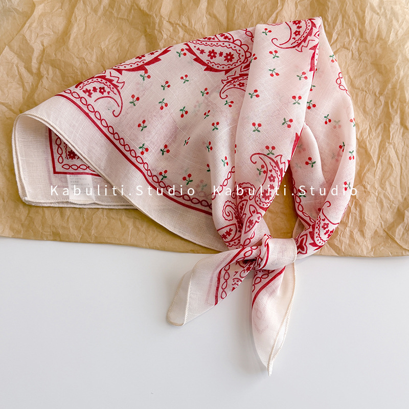 체리 캐슈 58 모조 대마-붉은 쌀