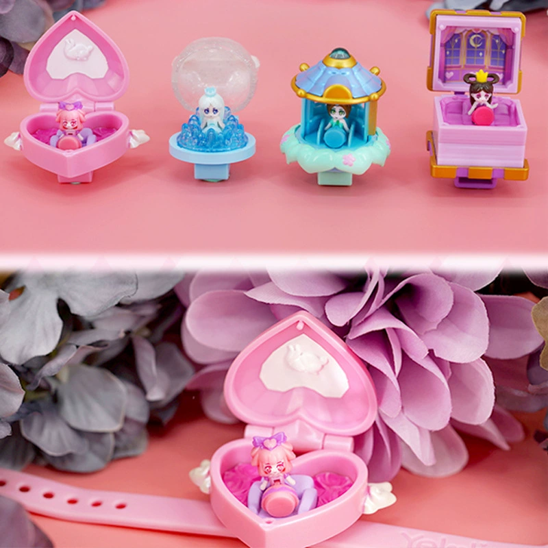 Children's bracelet for princess, diamond watch, accessory