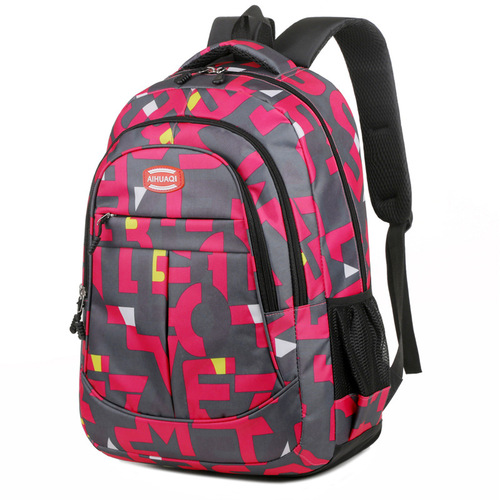 Cross-border wholesale manufacturer foreign trade large-capacity backpacks for men and women casual backpacks for junior high school and high school female college students school bags