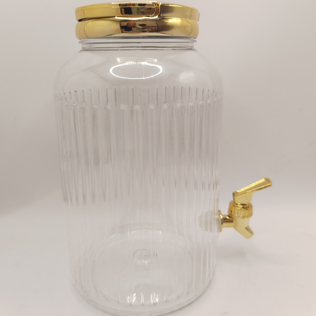 줄무늬 3.8L 전기도금 금 뚜껑