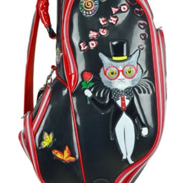 Transfronteriza Venta caliente dragón moda asiática bolsa de golf bolsa de luz de goma bolsa de aire fuente fábrica al por mayor