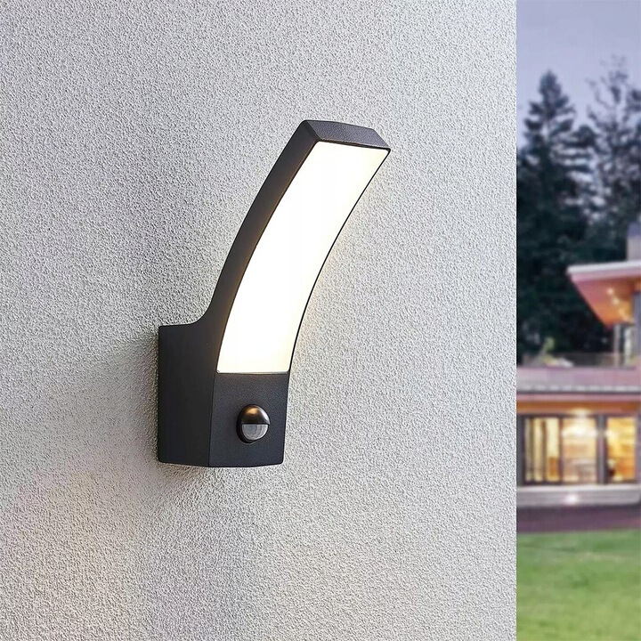 Led Outdoor with Sensor Wall Lamp Garden Wall Lamp Facade Sensor Wall Lamp Energy-Saving Outdoor Rainproof Type