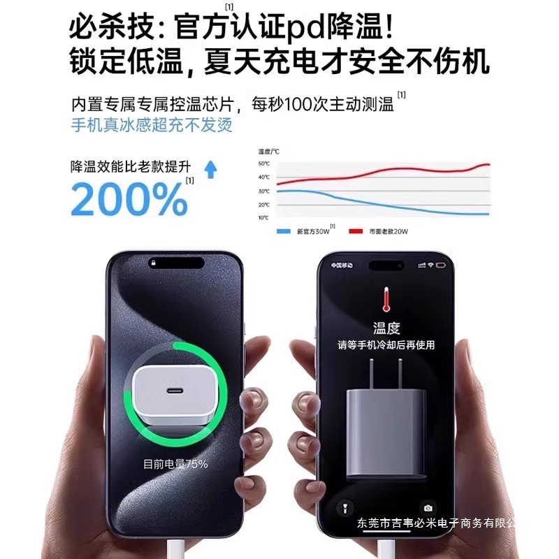 【SF Express】【公式正規品】jingston30W急速充電 Apple 16充電器ヘッドiphone1に適しています|undefined