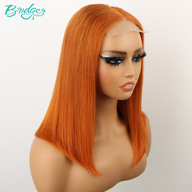 copricapo BOB doppio disegnato 4*4 da donna #350 parrucca di capelli umani_voghion.com