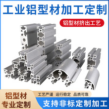 6630R圆角铝型材 6060转角工业铝型材 60*60半圆铝合金型材框架老