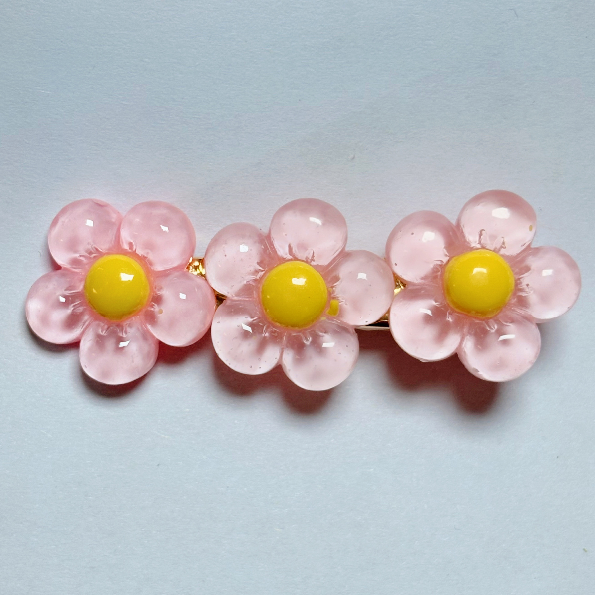 핑크색 꽃 3개(핫 세일)