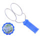Hand-cranking inertia rotating magic flying gyro creative colorful luminous magnetic track children's educational decompression toys