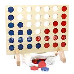 BSIRI Wooden Connect a Row in 4-ボードゲームズKids Outdoor T