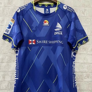 Rugby Jersey 2025 Fiji Home and Away Rugby Jersey Men's Short Sleeve Sweatshirt