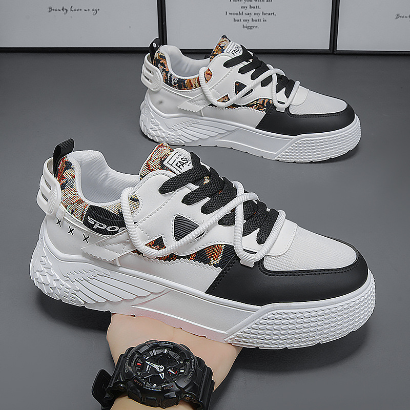 Zapatos de hombre 2025 nuevo estilo verano al aire libre malla casual zapatos planos deportes plataforma aumento papá zapatos de moda al por mayor