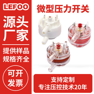 Lifu Manufacturer Vacuum Packaging Machine Pressure Switch Pet Preservation Tube Micro Positive and Negative Air Pressure Pressure Switch