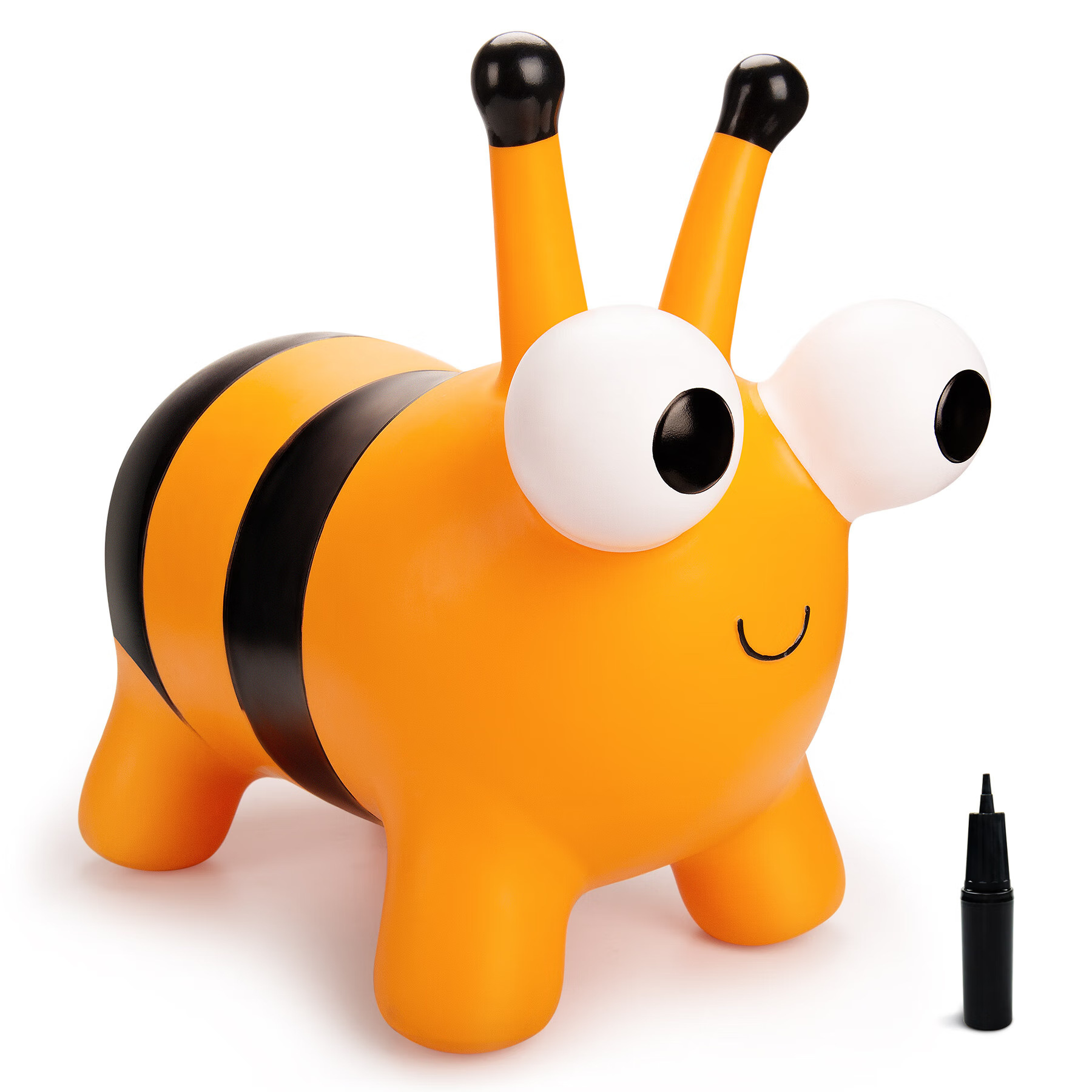 2026 Bee Children's Pvc Eco-Friendly Inflatable Large Thickened Jumping Horse Wholesale from Source Manufacturer