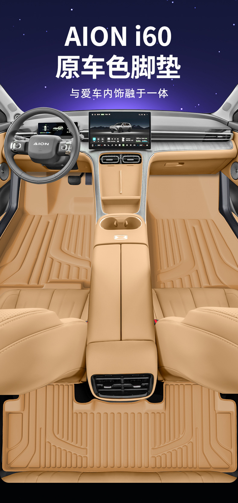 Car Floor Mats for Aion i60
