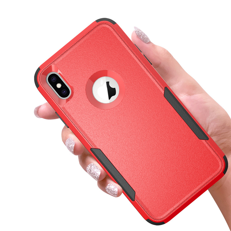 Commuter Ip X/Xs All-Inclusive Three-In-One Anti-Fall New Product Suitable for iPhone X Mobile Phone Case Ready-Made Factory