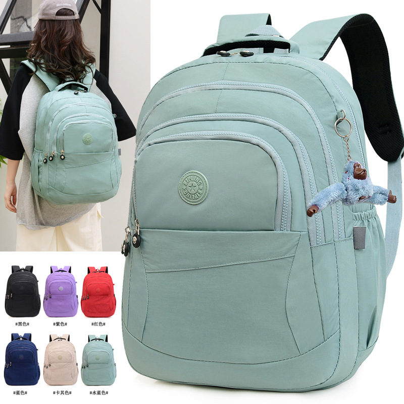Paño lavable, mochila de gran capacidad, monos pequeños, bolsos de mujer, bolsos de viaje al aire libre, bolsos de computadora, mochila casuales, mochila escolar