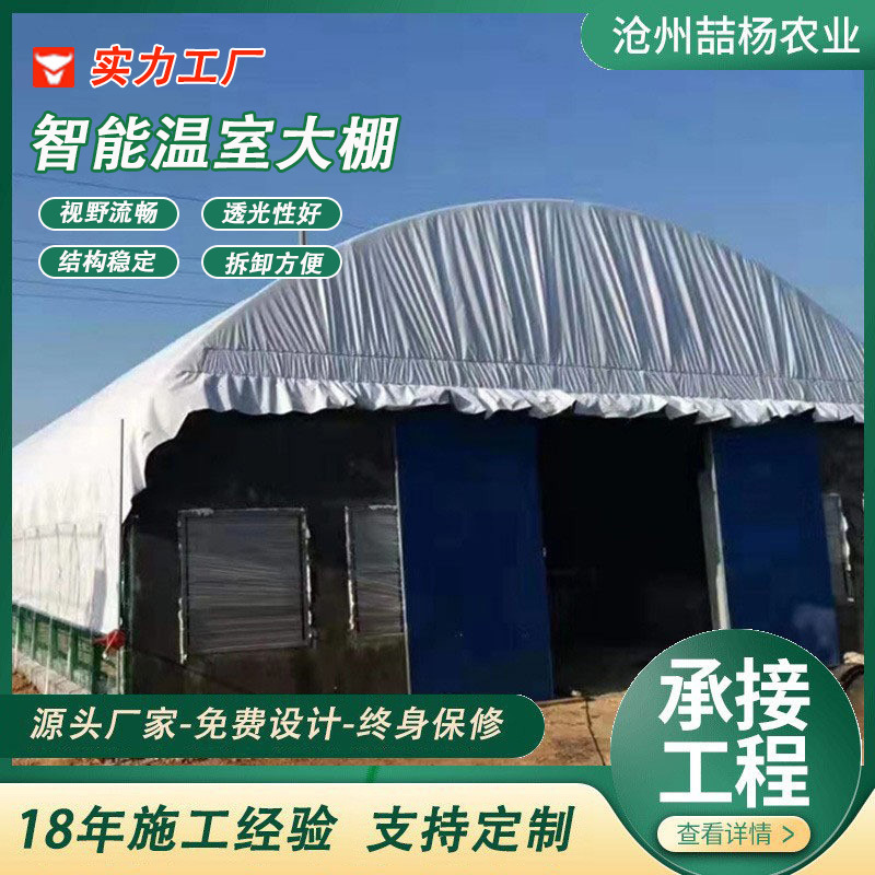 养殖棚 畜牧包塑养殖大棚 农业养殖大棚 家禽黑白膜包塑管大棚