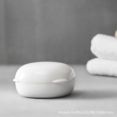新款硅胶肥皂盒日式浴室香皂架 多功能沥水垫置物架 免打孔香皂托