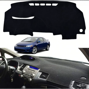 Civic 2006-2011 üçün Panel Cihaz Paneli Örtüyü Sürüşməz Mat