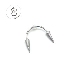 Multi-colored Titanium Steel Dracula Nail Zombie Nail Demon Nail Gum Band Nail Cosplay Couple Style Piercing Accessory