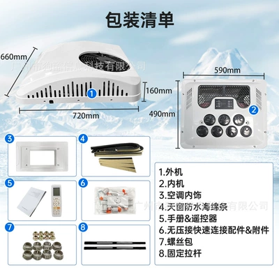 and Rooftop Inverter Air Conditioners, Automotive air conditioning