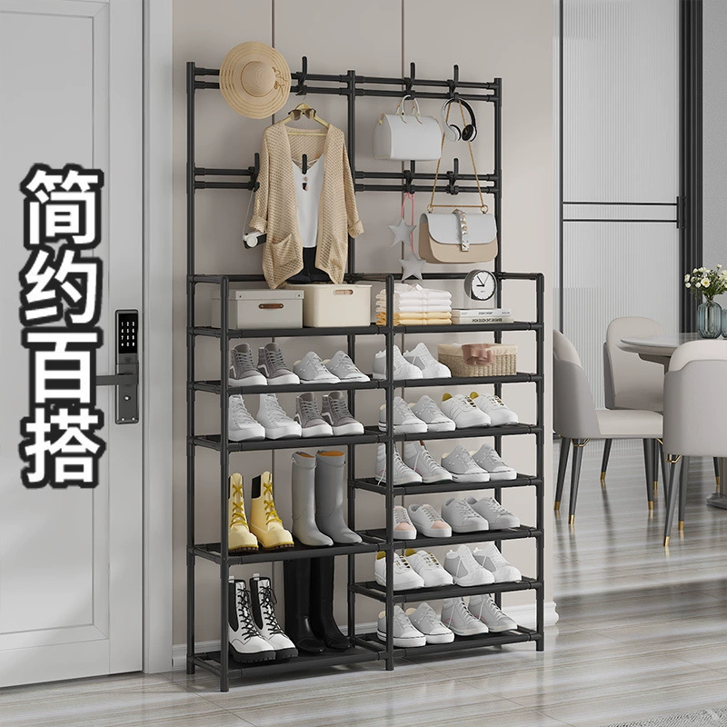 Трансграничная многофункциональная полка для обуви и шляп Xiyin TEMU в сборе, полка для обуви, шкаф для обуви, пылезащитная полка для обуви, многофункциональная полка для хранения обуви