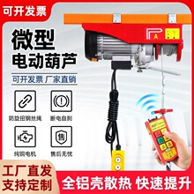 微型电动葫芦无线遥控220v小型吊机家用新款提升机升降电动起重机