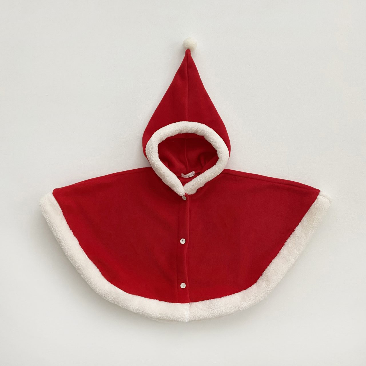 (중국 빨강) 크리스마스 망토-무늬가없는 라이트 패널