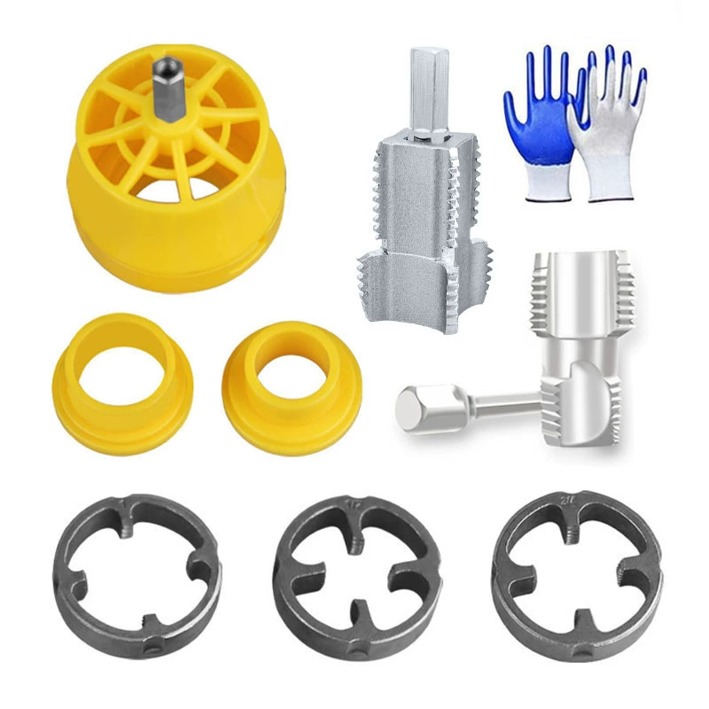 Электрическая дрель пластинчатый зубной резак для воды труба втулка проволоки 4 балла 6 баллов PPR шланг внутренняя проволока шланг пвх пластиковый набор труб инструмент