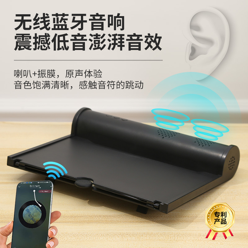Nuevo amplificador de pantalla de teléfono móvil de audio Bluetooth de 12 pulgadas ultra-claro lente soporte de teléfono móvil Amplificación