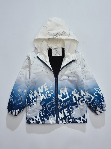Children's Down Parka Suit for Boys and Toddlers, Windproof Outdoor Jacket for Kids, Cozy and Fashionable with Extra Fleece for Older Children and Younger Kids